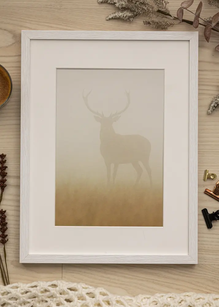 Raam Nielsen preemium Quadrum lumivalge 40x40 cm
