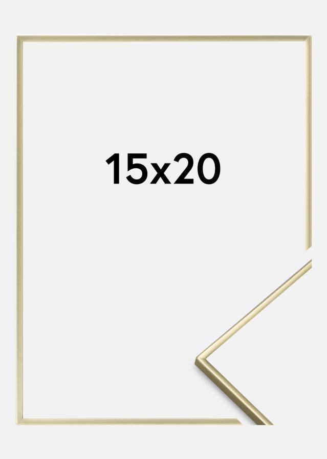 Raam sile metall kuldne 15x20 cm