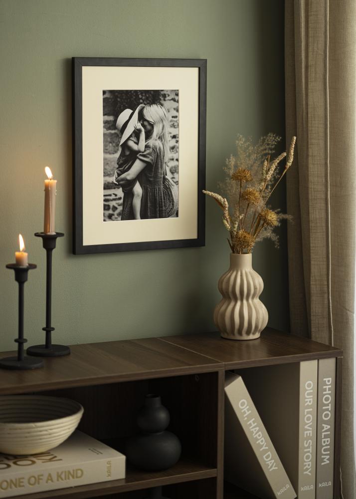 Paspartuu Antique White Valge äär 13x18 cm (8x11,5)