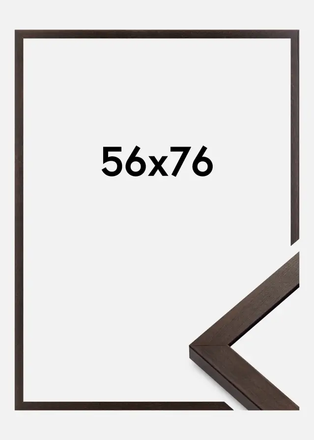 Raam Selection Akrüülklaas Pähkel 56x76 cm