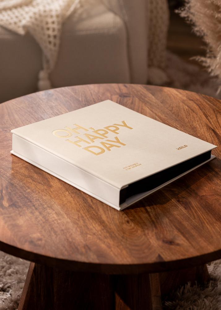 KAILA Fotoalbum OH HAPPY DAY Kreem - 600 pilti 10x15 cm