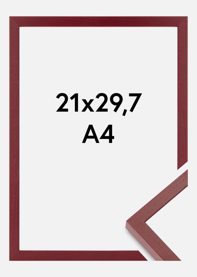 Colorful Akruulklaas punane 21x29,7 cm (A4)