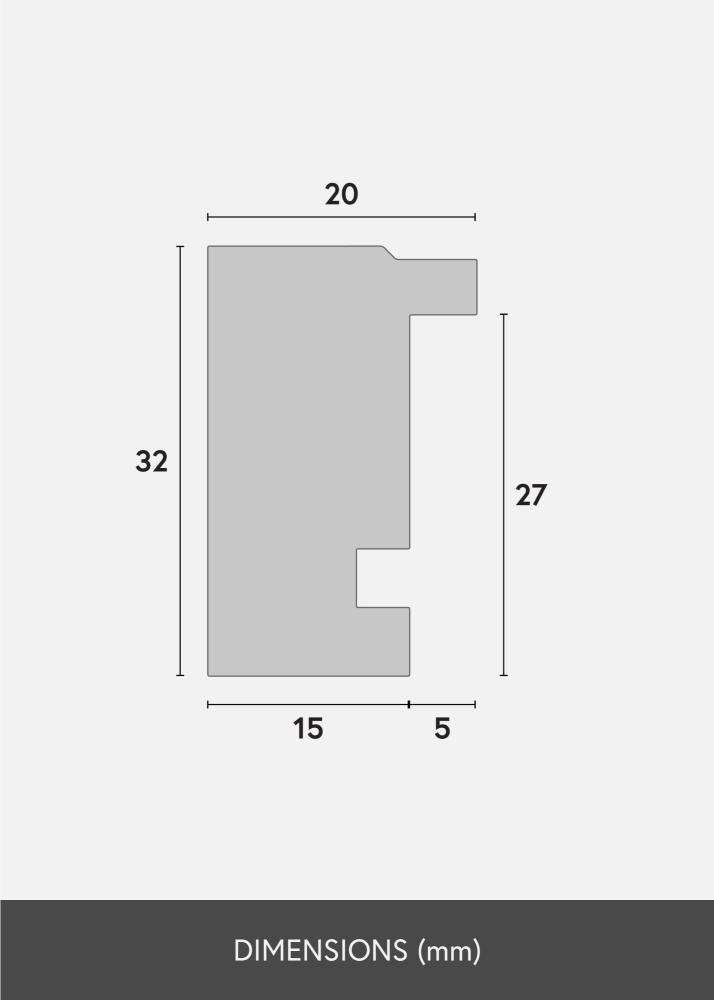 Raam Diana Akruulklaas punane 45x60 cm