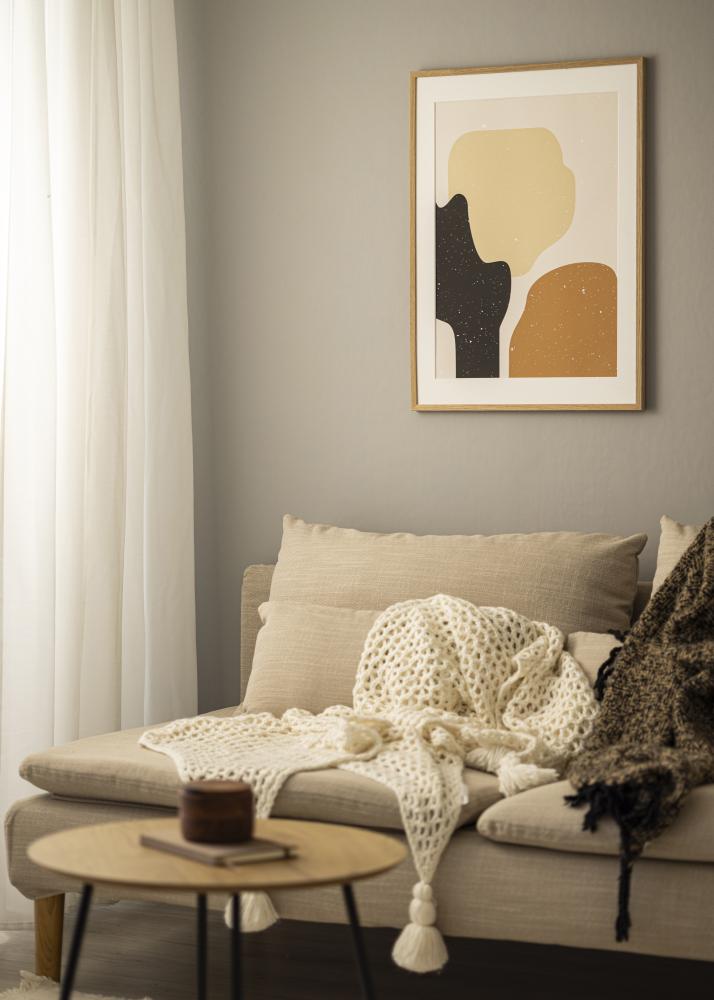 Raam Soul Oak Veneer 70x100 cm - paspartuu valge 60x90 cm