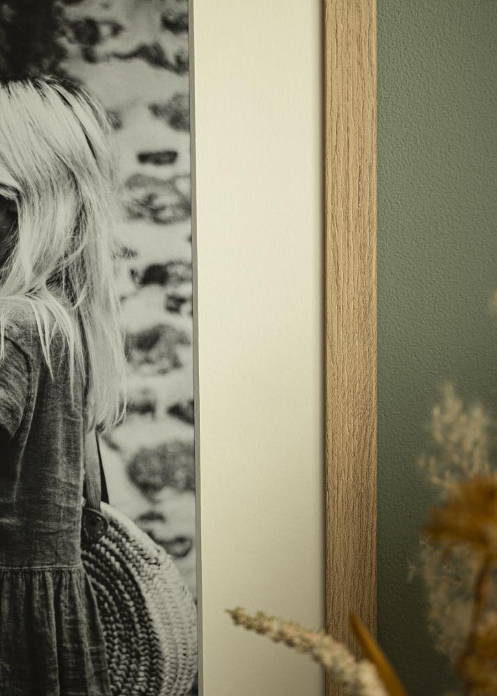 Paspartuu kulunud valge Valge äär 29,7x42 cm (19x29)