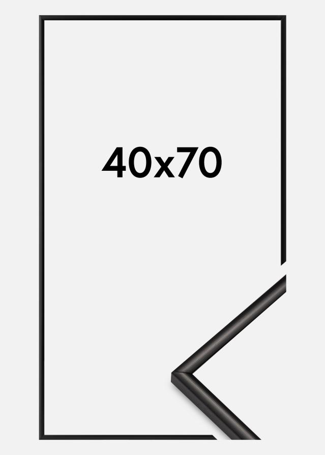 Raam New Lifestyle Akruulklaas matt must 40x70 cm