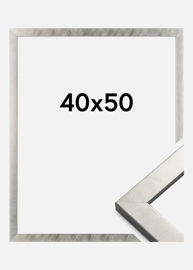 Raam Uppsala Akruulklaas hobedane 40x50 cm