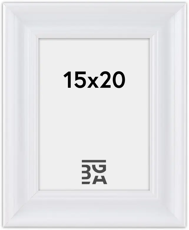 Raam Charleston valge 15x20 cm