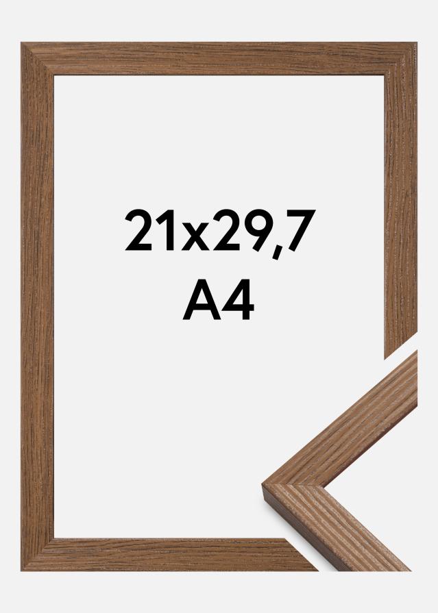 Raam Fiorito Akruulklaas tume tamm 21x29,7 cm (A4)