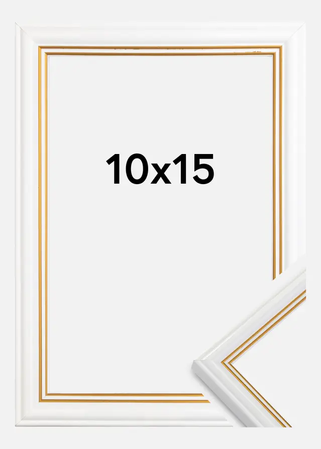 Raam Classic valge 10x15 cm