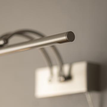 Gunnebo V962 LED pildi valgustus 37 cm - nikkel