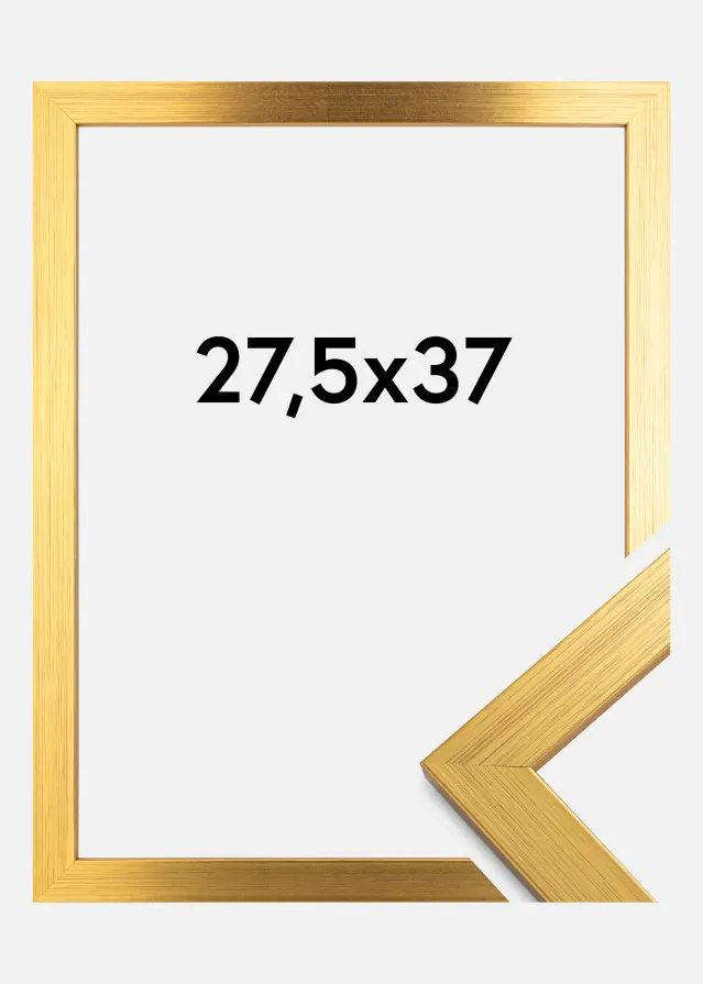 Raam Gold Wood 27,5x37 cm