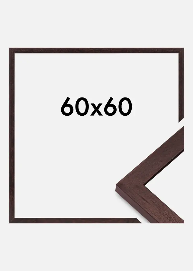 Raam BGA Classic Akruulklaas pahkel 60x60 cm