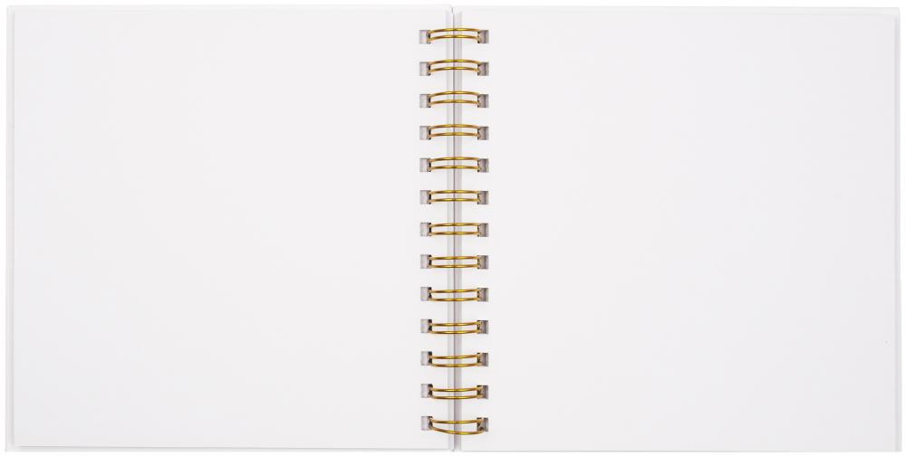 Sweet Memories kuldne - 18x18 cm (48 valed lehekuljed / 24 lehte)