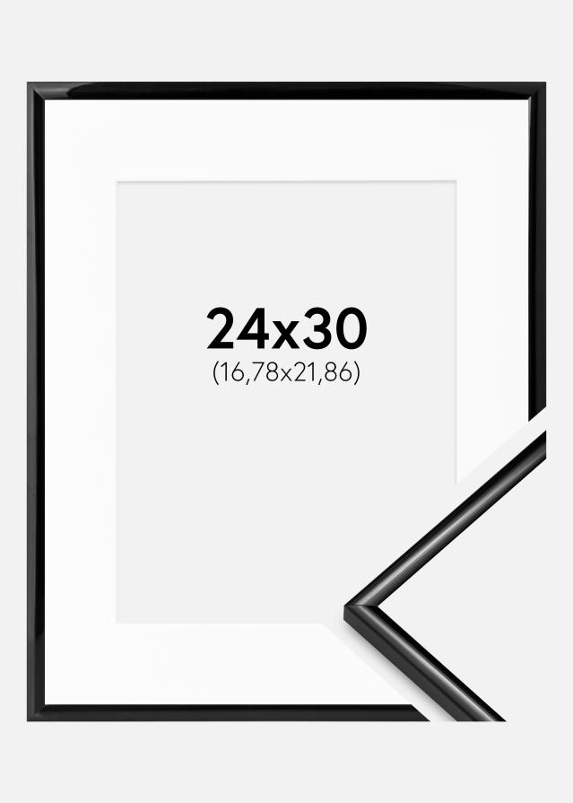 Raam Scandi muster 24x30 cm - paspartuu valge 7x9 inches