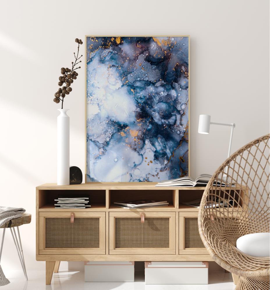 Blue is the color Plakat