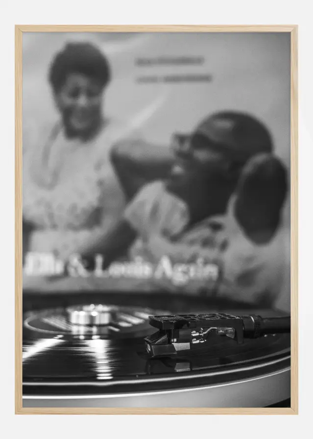 Vinyl vintage Plakat