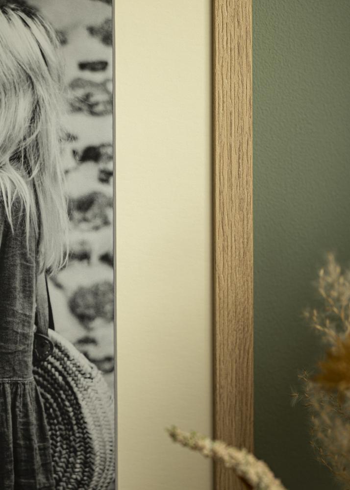 Paspartuu Antique White Valge äär 13x18 cm (8x11,5)