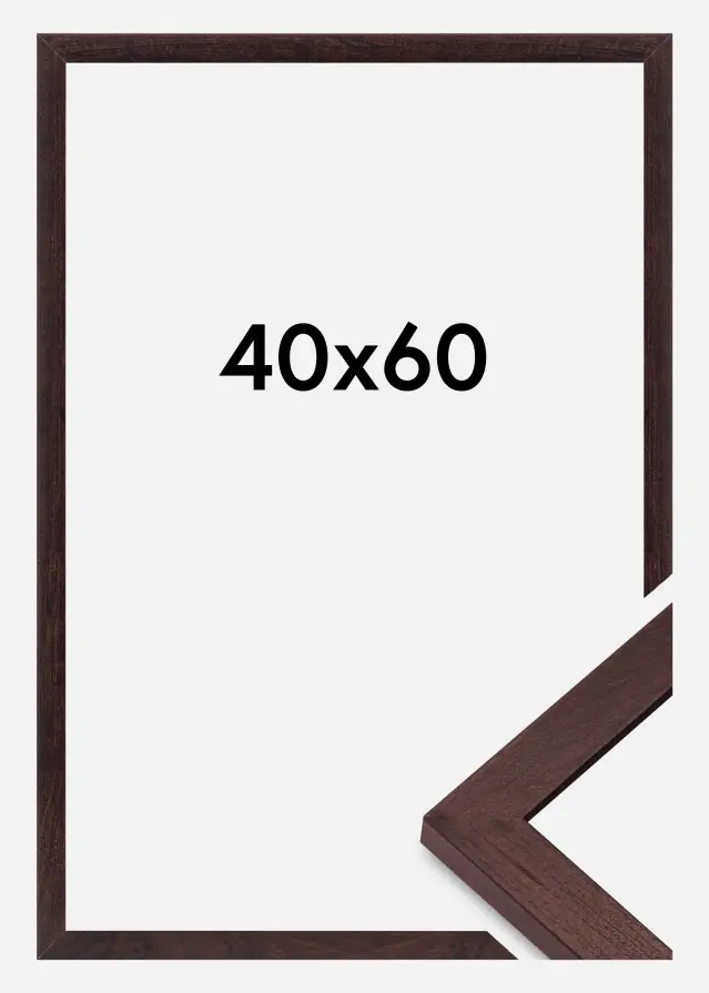 Raam BGA Classic akrüülklaas, pähkel 40x60 cm
