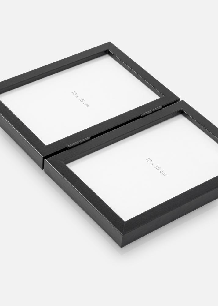 Kokkupandav Raam Must 10x15 cm