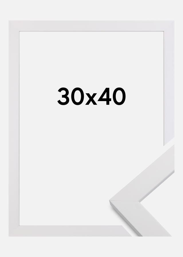 Raam White Wood 30x40 cm