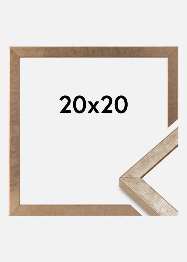 Raam Ares Akruulklaas messing 20x20 cm