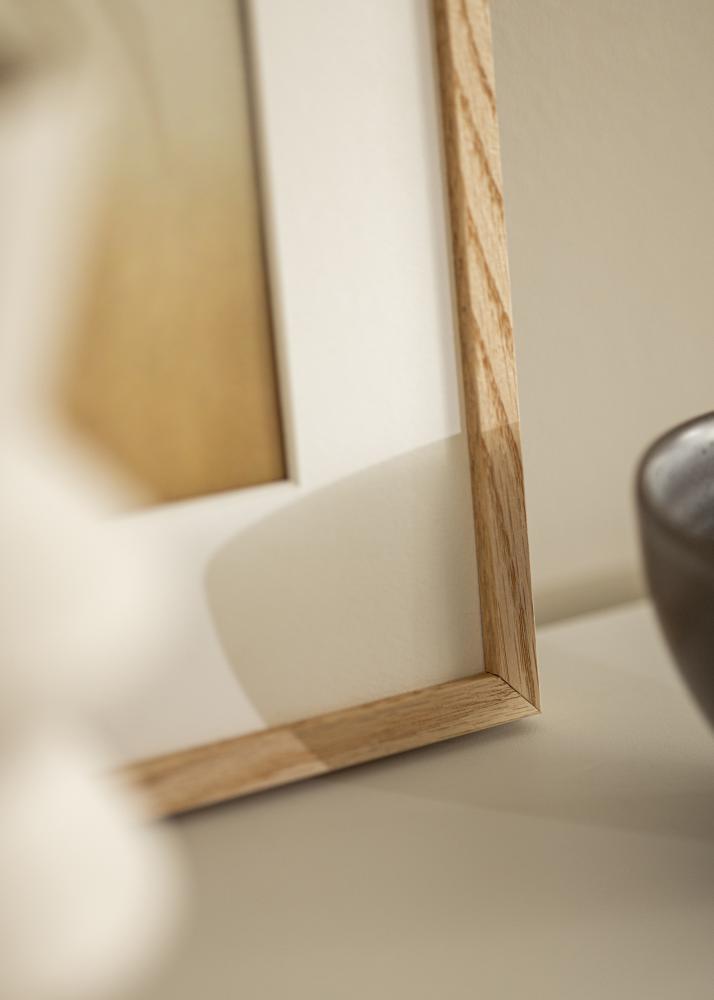 Raam E-Line Akruulklaas tamm 60x60 cm