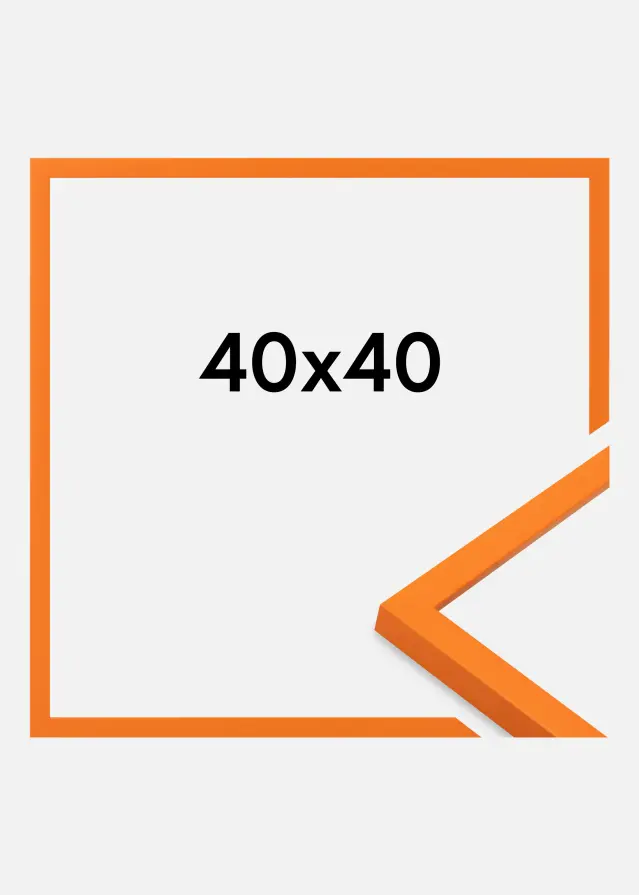 Raam Kent Akrüülklaas Oranž 40x40 cm