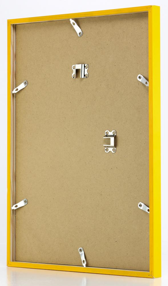 Raam E-Line kollane 30x40 cm - paspartuu muster 20x28 cm