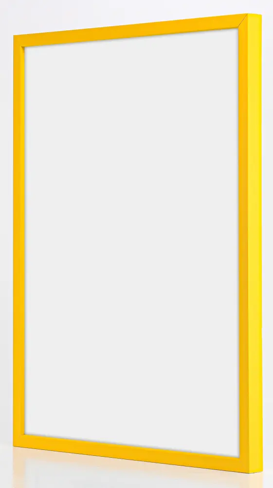 Raam E-Line kollane 30x40 cm - paspartuu muster 21x30 cm