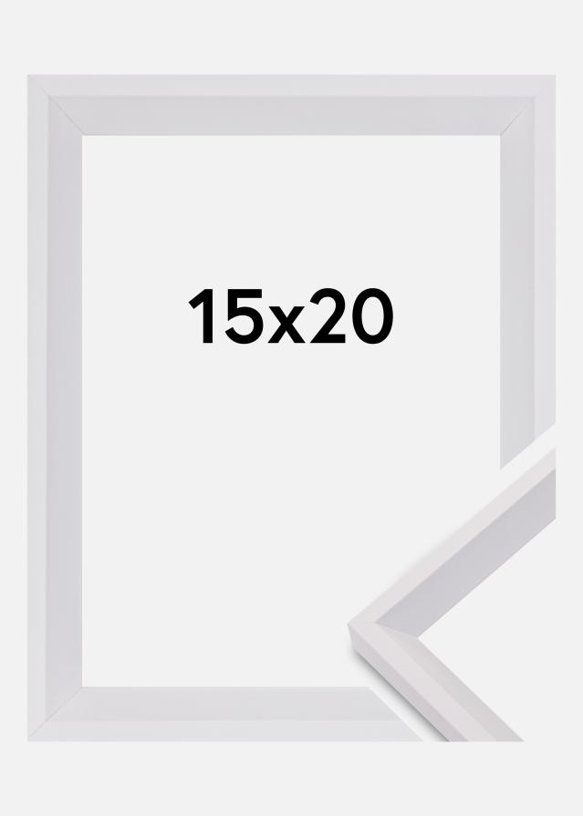 Raam Globe valge 15x20 cm