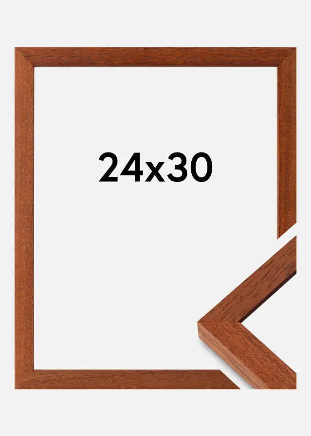 Raam Hermes Akruulklaas kirss 24x30 cm