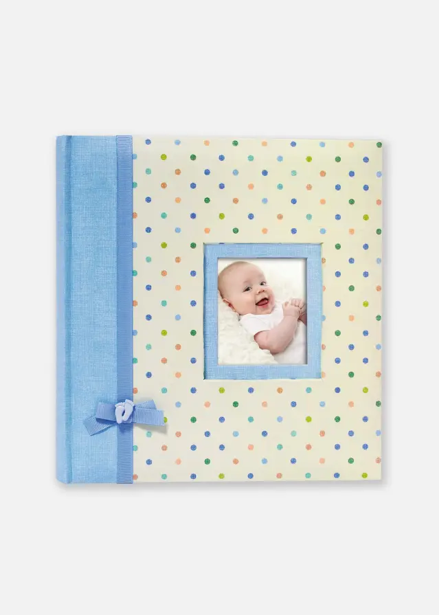 Kara beebialbum sinine - 200 pildid mootudes 11x15 cm