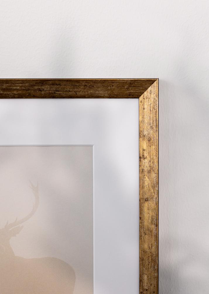 Raam Dune Akrüülklaas Kuld 21x29,7 cm (A4)