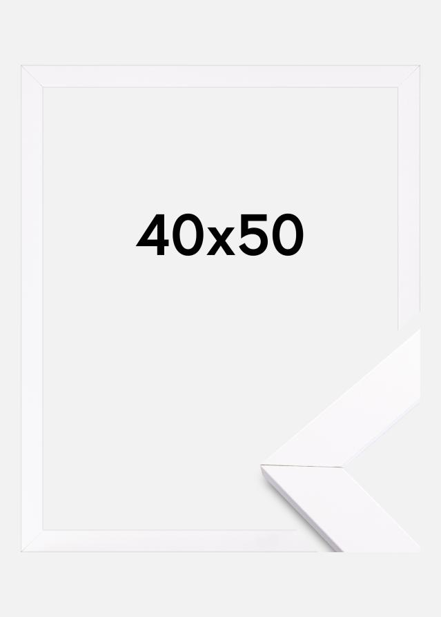 Raam Stockholm valge 40x50 cm