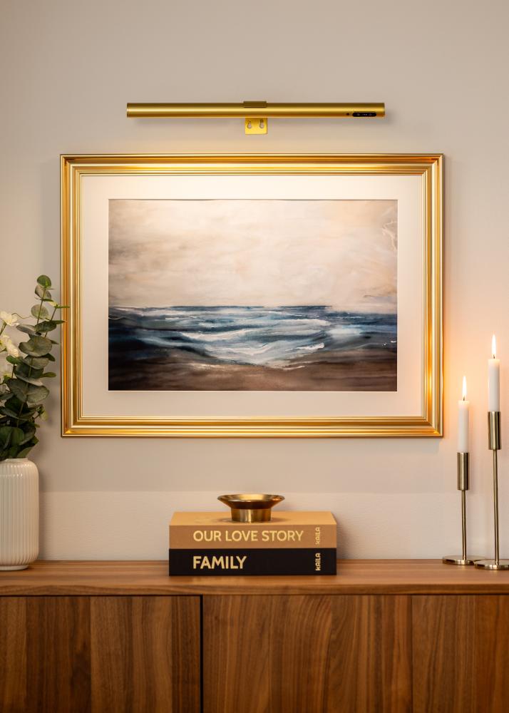 KAILA Halo Patarei toitega Pildivalgustus 50 cm - Kuld