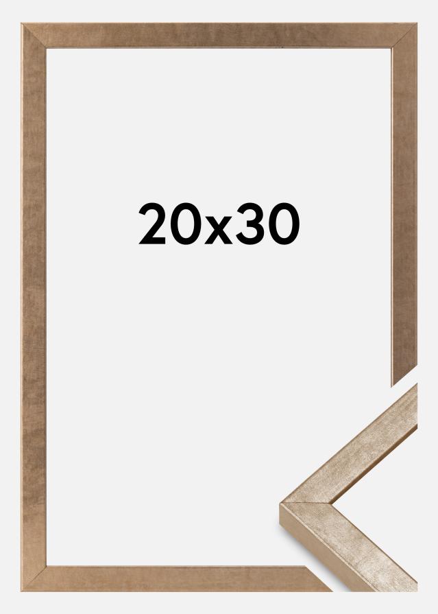 Raam Ares Akruulklaas messing 20x30 cm