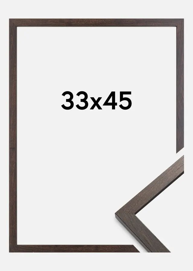 Raam Trendy Akrüülklaas Pähkel 33x45 cm