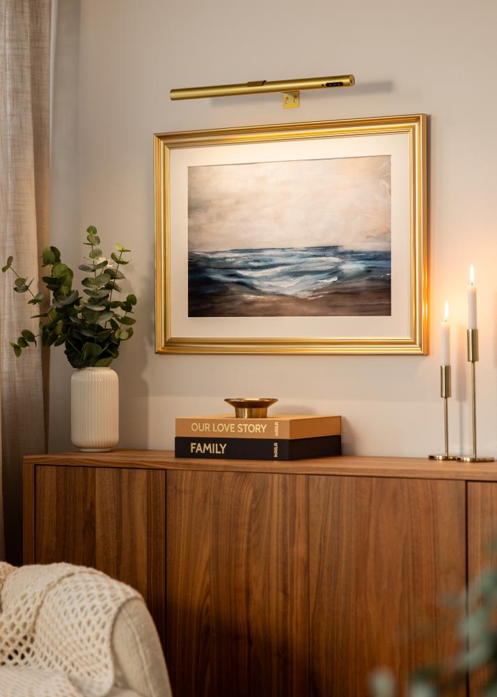 KAILA Halo Patarei toitega Pildivalgustus 50 cm - Kuld