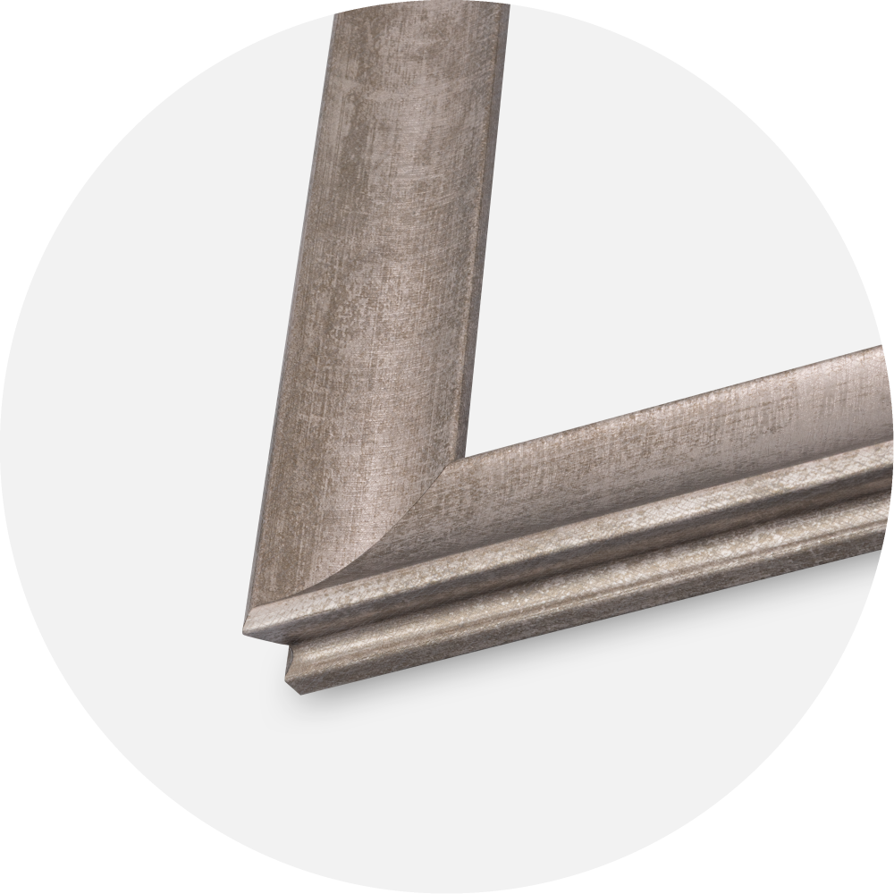 Raam Conca Akrüülklaas Hõbe 59.4x84 cm (A1)