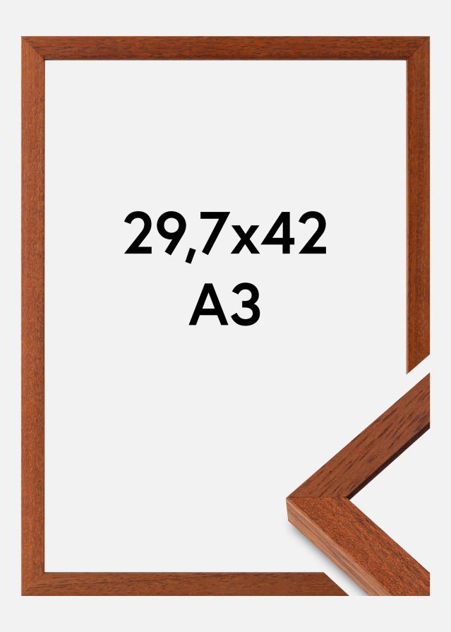 Raam Hermes Akruulklaas kirss 29,7x42 cm (A3)