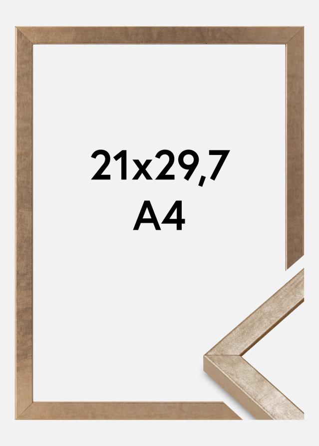 Raam Ares Akruulklaas messing 21x29,7 cm (A4)