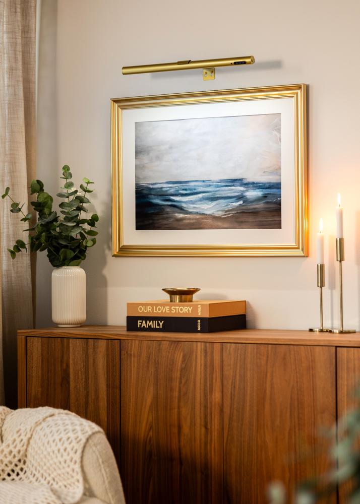 KAILA Halo Patarei toitega Pildivalgustus 50 cm - Kuld