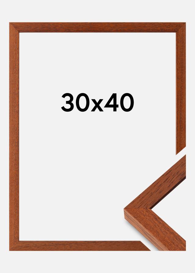 Raam Hermes Akruulklaas kirss 30x40 cm