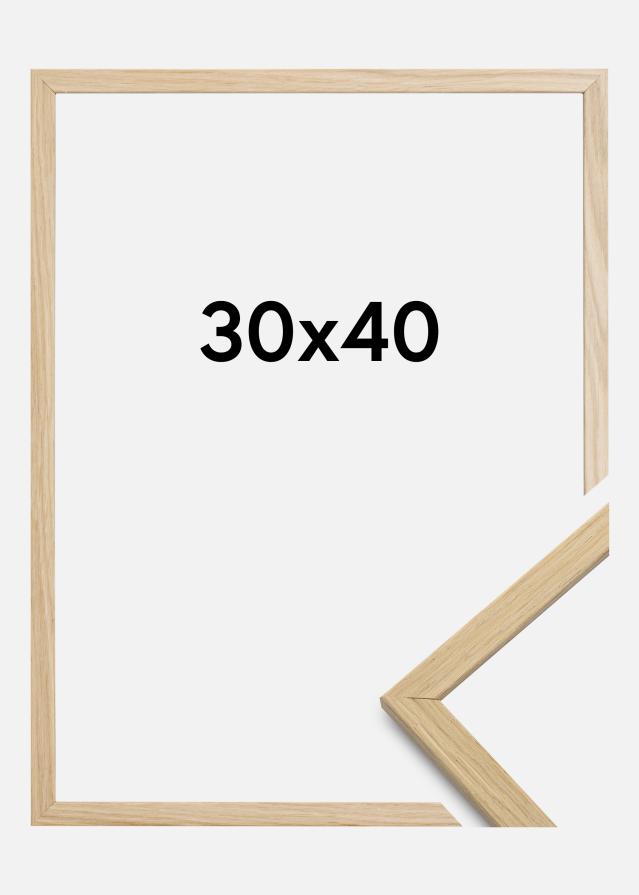 Raam Edsbyn tamm 30x40 cm
