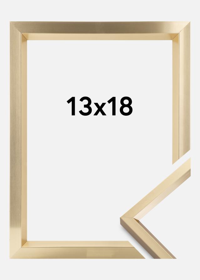 Raam Steel Style kuldne 13x18 cm