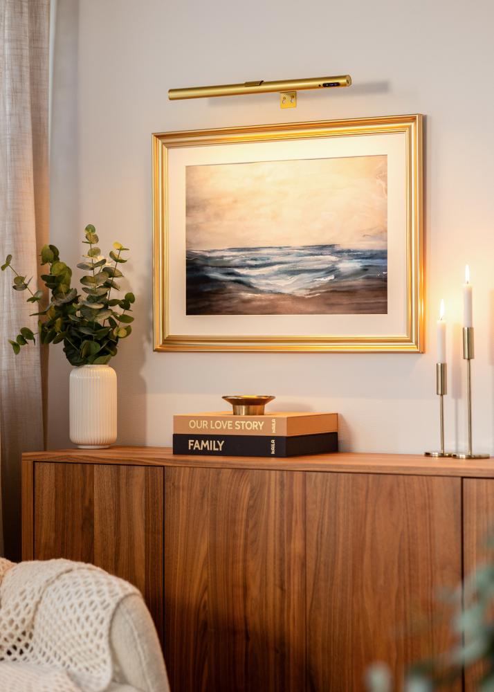 KAILA Halo Patarei toitega Pildivalgustus 50 cm - Kuld