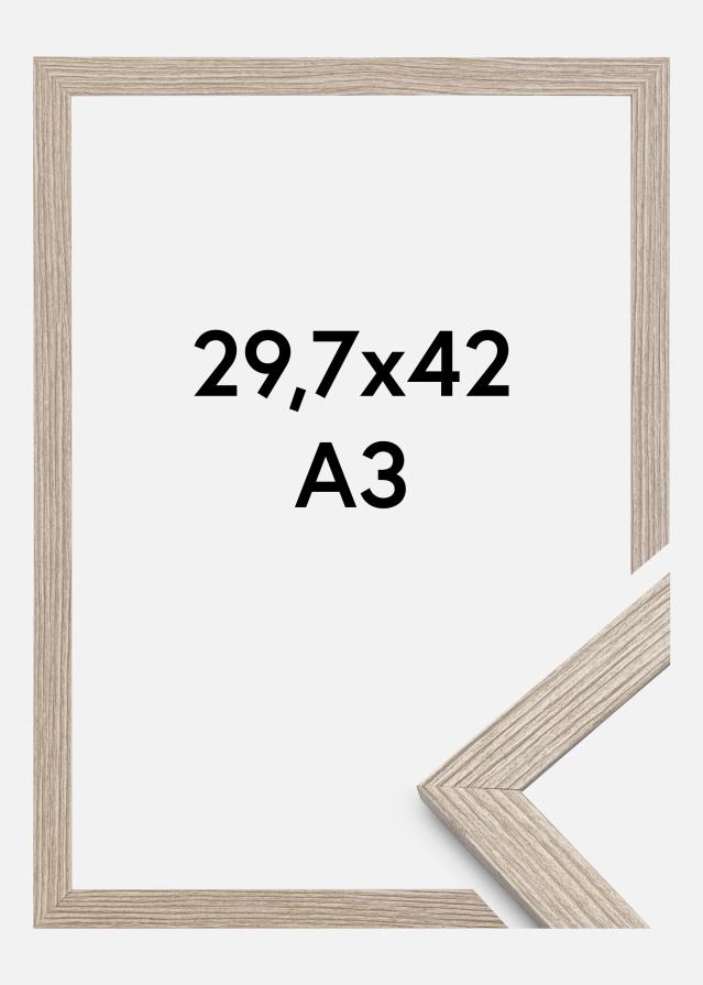 Raam stiilne Akruulklaas hall Oak 29,7x42 cm (A3)