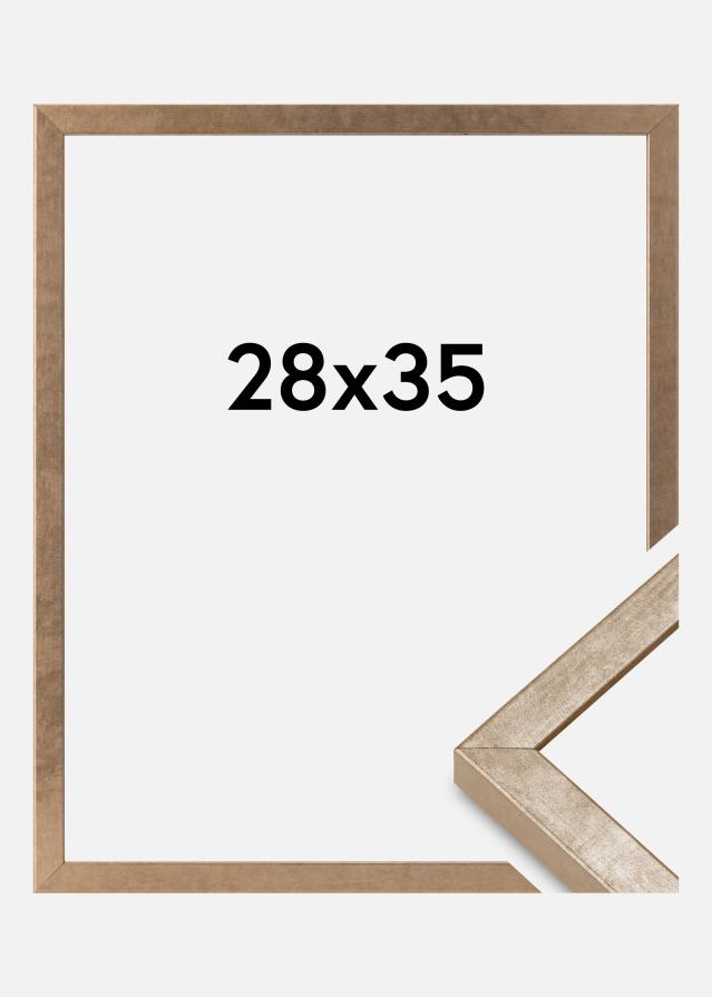 Raam Ares Akruulklaas messing 28x35 cm