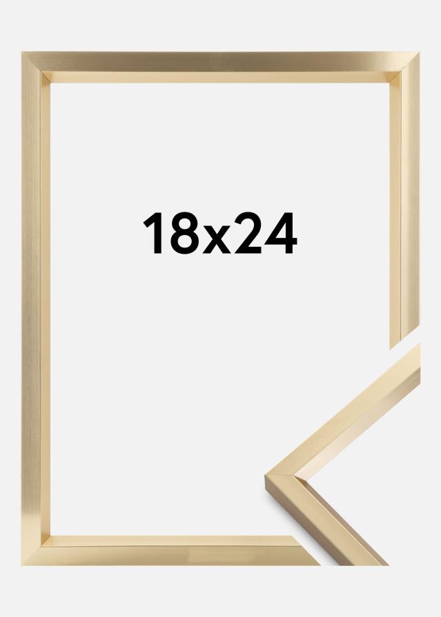 Raam Steel Style kuldne 18x24 cm